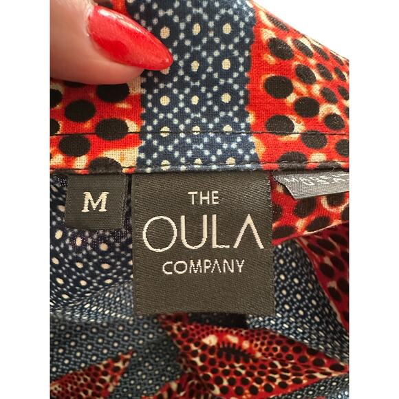 The OULA Maxi Print Dress - Size Medium - Never Worn - Picture 11 of 12